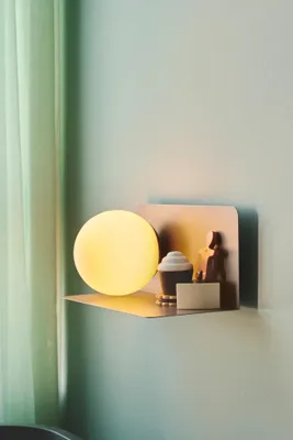 Produktbild von Nordlux Lilibeth Wandleuchte E14 Braun Kinderzimmer-Lampe mit Ablage 2312931018