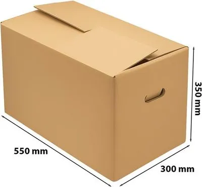 Zdjęcie produktu dla Karton przeprowadzkowy 550x300x350mm BC640g