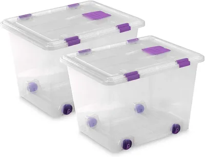 Imagen del producto de Cajas de Almacenaje 52 L Pack 2 COM-FORT HOUSE