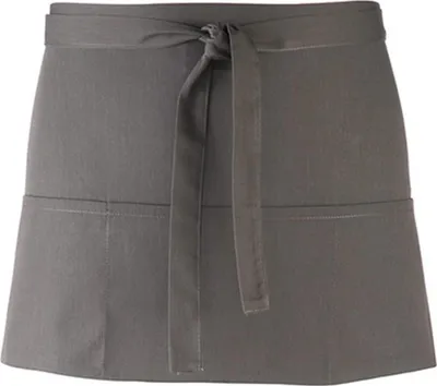 Produktbild von Premier Workwear PR155 | Taschenschürze ŽColoursŽ - 60 x 33 cm - Hauswäsche: bis 60 ° - Farbe: Dark Grey (ca. Pantone 431) - Größe: 60 x 33 cm