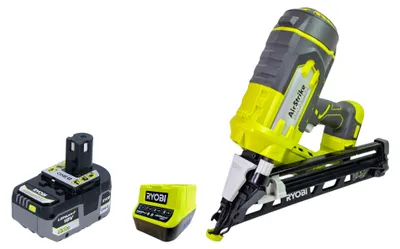 Image de Cloueuse sans fil RYOBI R15GN18-0 18 V, 24 - 64 mm + 1 batterie 5,0 Ah + chargeur