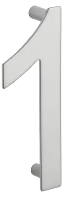 Image de Chiffre 1 à visser, inox, H.100mm - THIRARD