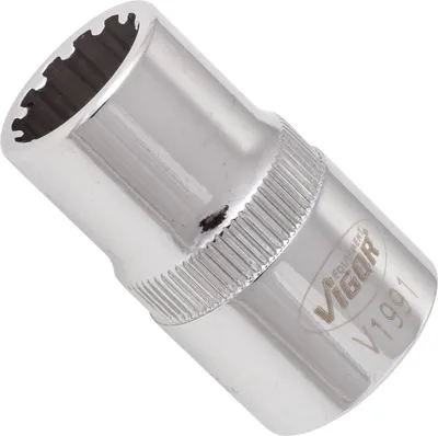 Produktbild von Vigor V1991, Buchse, 1/2", Metrisch, 1 Kopf/Köpfe, 13 mm, 38,1 mm