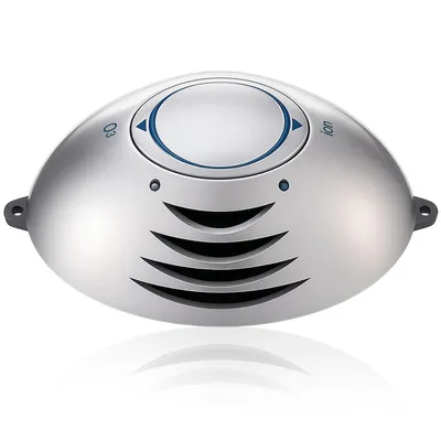 A product shot of an air purifier on a white background.