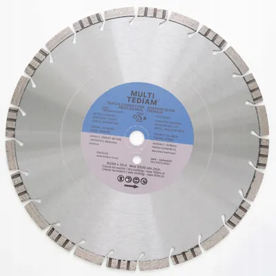 Produktbild von TEDIAM MULTI Diamanttrennscheibe 350 mm für Beton
