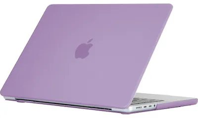 Produktbild von Mobigear Schutzhülle für MacBook Pro 16 Zoll (2021-2026), Hartschale, MacBook Case - Lila - Modell A2485 / A2780 / A2991 / A3186 / A3428 / A3429