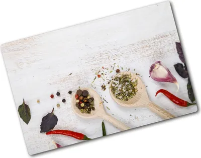 Produktbild von Tulup Glas Herdabdeckplatte - 80x52 cm - Glaskeramikkochfeld-Abdeckung Spritzschutz Glasabdeckplatte - Einteilig - Essen & Getränke - Gemüse und Gewürze - Beige