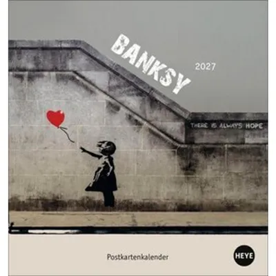 Obrázok produktu pre Kalendár s pohľadnicami Banksyho 2027