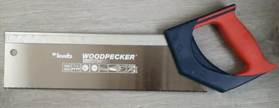 Produktbild von KWB WOODPECKER-Rückensäge 350mm Sägeblatt 12Z/1' Hand-Säge