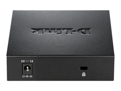 Produktbild von D-Link DGS-105 5-Port Gigabit Ethernet Desktop Switch