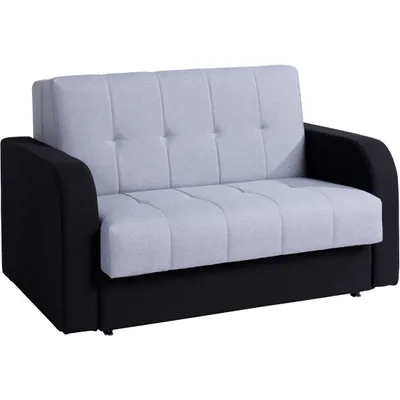 Produktbild von Sofa AMELIA 2-Sitzer mit Schlaffunktion und Bettkasten, Schlaffläche 112x187cm, 138cm breit
