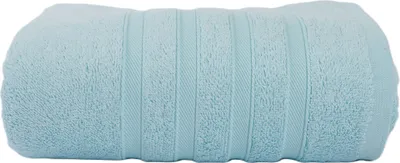 Produktbild von Saunatuch 70x200 cm Baumwolle Weich Soft Frottee Uni Saugfähig schnelltrocknend, Farbe:hellblau