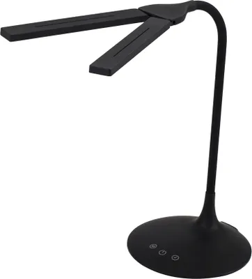 Produktbild von ALBA LED-Tischleuchte LEDTWIN N kabellos mit Akku schwarz