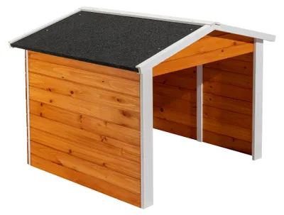 Produktbild von Garage für Mähroboter aus Holz Rasenrobotergarage Gartenhaus Carport Station