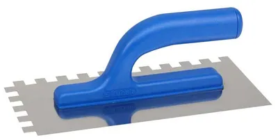 Obrázek produktu pro KUBALA - hladítko nerezové 270x130mm zub 12mm
