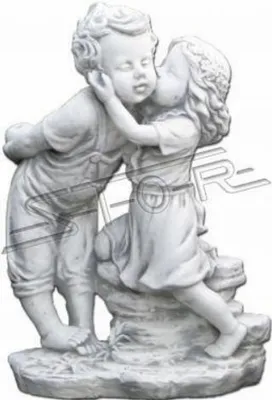 Image de Jardin Décoration Enfants Statue Sculpture Figure S101113