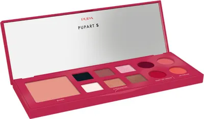 Obrázek produktu pro PUPA Milano Pupart S, Ženy, Více, BURGUNDY, Paleta, Itálie, 1 kusů