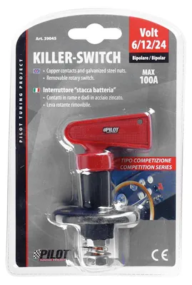 Produktbild von PILOT 39045 Auto Batteriehauptschalter 6 12 24V 100A
