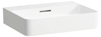 Produktbild von Aufsatzwaschtisch VAL 550x420mm m Überlauf ohne Hahnloch weiß