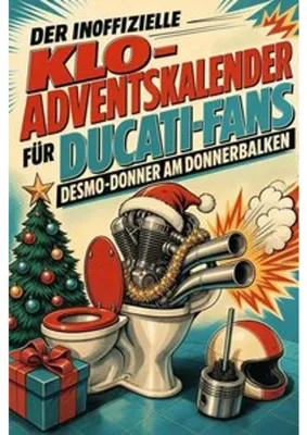 Image de Le calendrier de l'Avent non officiel pour les fans de Ducati (avec des blagues sur les toilettes)