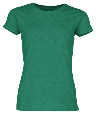 Produktbild von Fruit of the Loom Ladies Iconic 150 T-Shirt Farbe: retro grün meliert Größe: XL