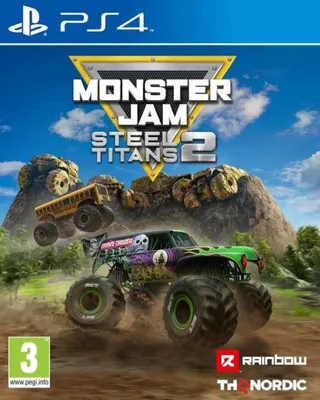 Obrázek produktu pro THQ Monster Jam Steel Titans 2, PlayStation 4, Režim multiplayer, E (bez omezení), Fyzické médium