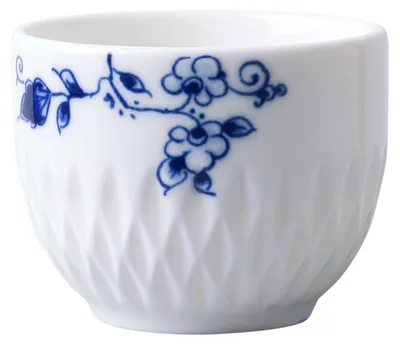 Heinen Delfts Blauw – Blau Vouw Eierbecher – Bild 1