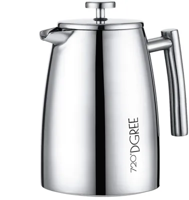 Produktbild von 720°DGREE Edelstahl French Press “Sunrise“ - 1Liter - BPA-Frei - Kaffeebereiter