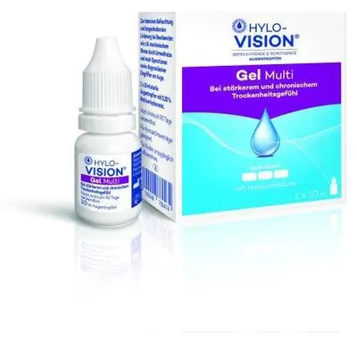 Obrázok produktu pre Hylo-Vision Gel multi očné kvapky 2X10 ml