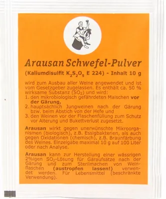 Immagine prodotto di Polvere di zolfo Arausan 10g