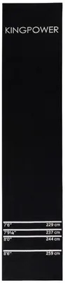 Produktbild von Kingpower Dartteppich mit Abwurflinie, Dart Zubehör mit Motiv, Dartmatte mit Oche, pflegeleichter Teppich rutschfest , Auswahl:Design 17 - 290 x 60 cm
