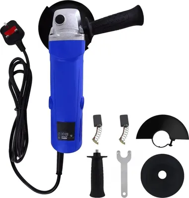 Obrázek produktu pro Profesionální úhlová bruska Zyren s kabelem - 900 W - 12000 otáček za minutu - 115 mm kotouč - řezání, broušení a leštění