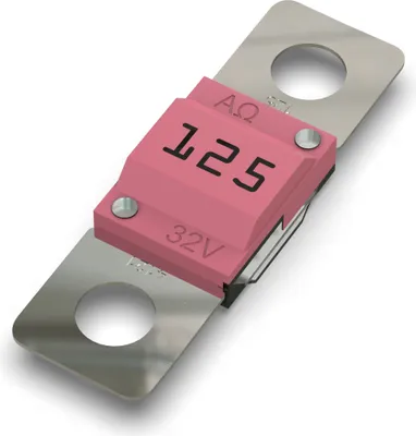 Produktbild von 1x AUPROTEC Midi Hochstromsicherung 125A Schraubsicherung pink