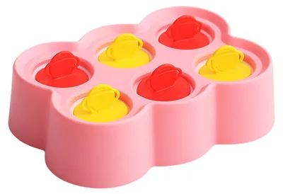 Produktbild von Beliebte Eisform zum Selbermachen für Kinder, Silikon-Eisform, Mini-Eisform für Babys.