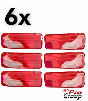 Immagine prodotto di 6 x lente del fanale posteriore Lente del fanale posteriore Lente di ricambio per Mercedes Sprinter 906