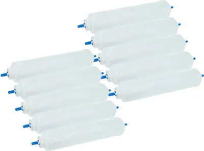 Produktbild von vhbw 10x Wasserfilter Filterkartusche Filter kompatibel mit Küppersbusch KANKB890/03, KANKB890/04, KANKB810/01, KANKB890/02, KANKB890/01 Kühlschrank