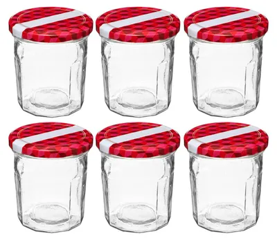 Immagine prodotto di Barattoli per conserve, set di 6, 280 ml