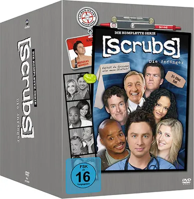 Produktbild von Scrubs: Die Anfänger - Staffel 1 - 9 DVD-Box