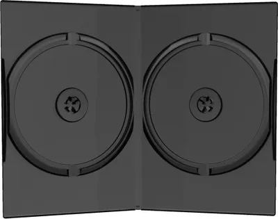 Produktbild von 50 Doppel DVD CD Hüllen 2fach 2er