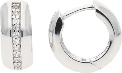 Produktbild von Creolen Silber 925 Zirkonia JL10-06-2708 JuwelmaLux