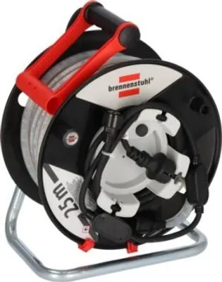 Produktbild von Brennenstuhl LED-Lichtschlauch BS2540SI S auf Aufbewahrungstrommel, 25m, 4000K, einseitig 1171028010