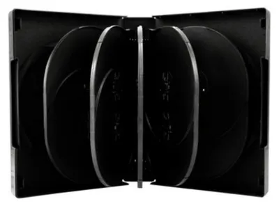 Produktbild von MediaRange DVD-Leerhülle für 12 Dics 39mm schwarz