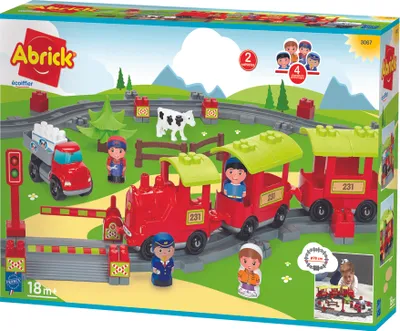 Produktbild von Ecoiffier Baustein EisenbahnsetDampflok