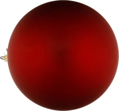 Produktbild von DECOLED Kunststoffkugel, Durchm. 40 cm, rot, matt, UV