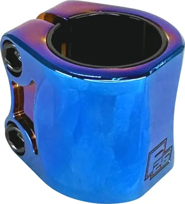 Produktbild von Fantic26 Twinlock Stunt-Scooter Double Clamp 32/35 Blauchrome