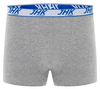 Image de JHK - Boxers pour hommes (lot de 3) LT5078 (XS) (gris chiné)