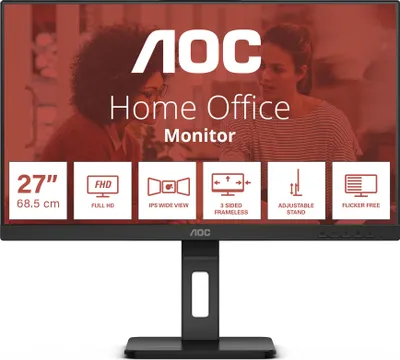 Immagine prodotto di Display LED AOC E3 27E3QAF 68,6 cm (27") 1920 x 1080 pixel Full HD Nero