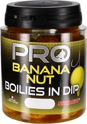 Image de Starbaits Boilies V Dipu Pro Banana Nut 150g 24mm