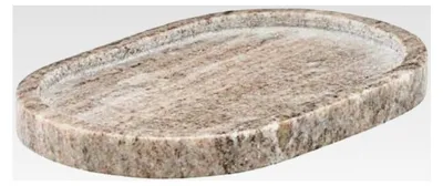 Produktbild von Tablett, Beige, L: 19,5 cm, B: 12,5 cm, H: 2 cm