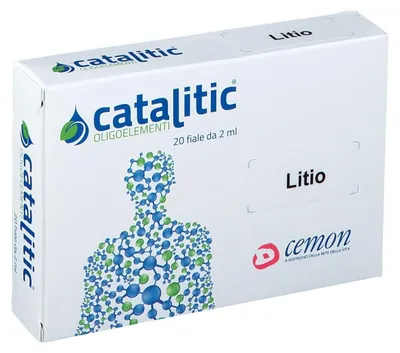 Immagine prodotto di Catalitic Oligoelementi Litio Li 20 Fiale 2 Ml